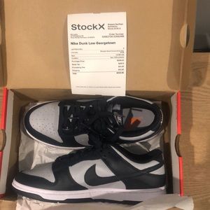 Dunk low Georgetown size 9 men’s